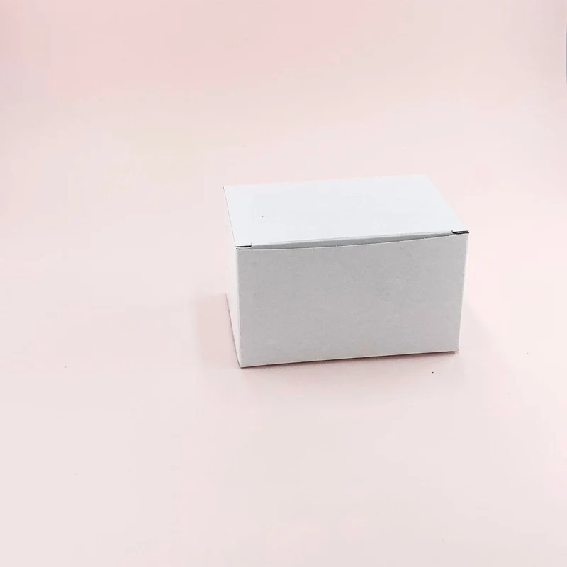 Boîte blanche pour bougie de massage SPA