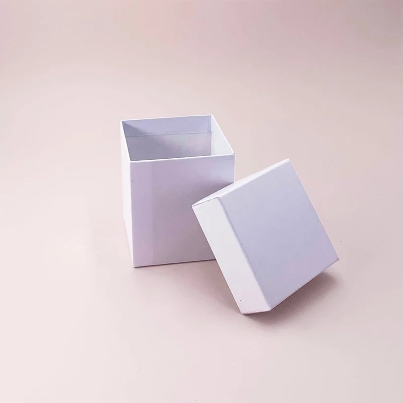 Boîte cloche blanche pour bougies (150 g)