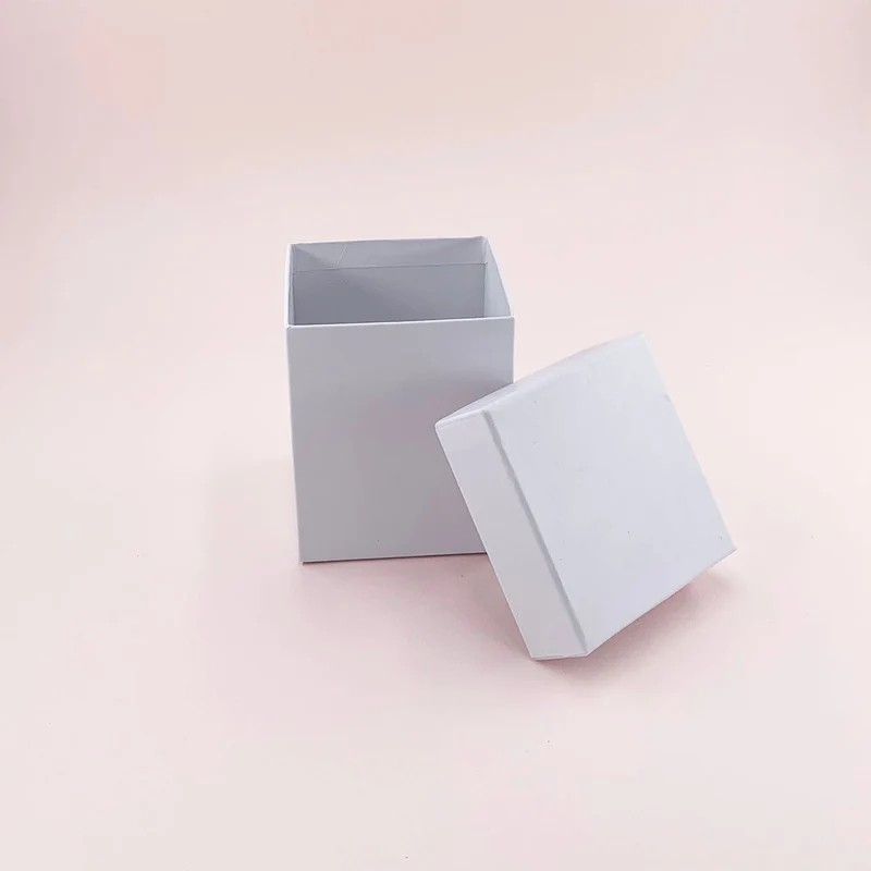 Boîte cloche blanche pour bougies (180 g)