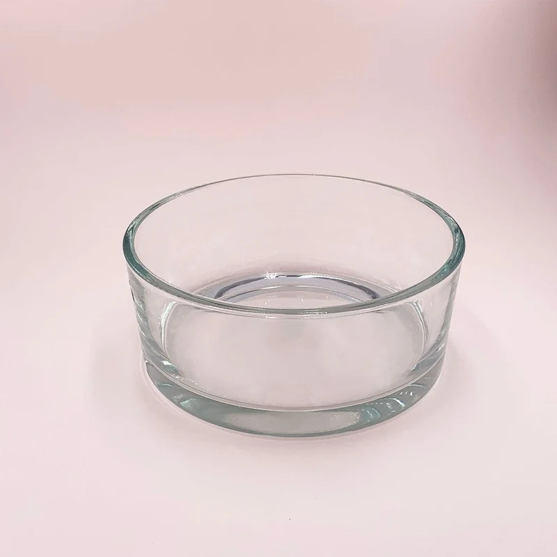 Verre transparent 1 litre / bougie 900 g