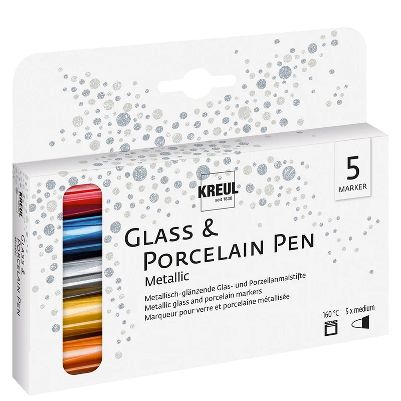 Stylos décoratifs pour contenants - Métallique