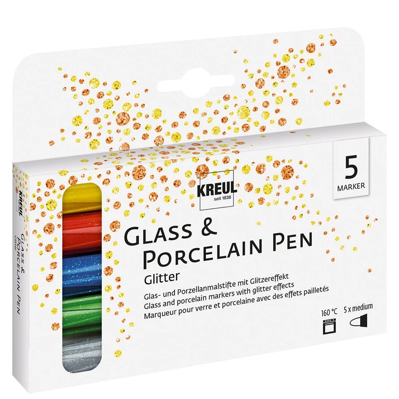 Stylos décoratifs pour contenants - Paillettes