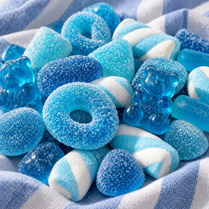 Bonbon bleu - Parfum pour bougie