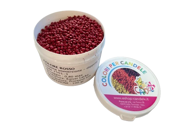 Colori per cera - ROSSO