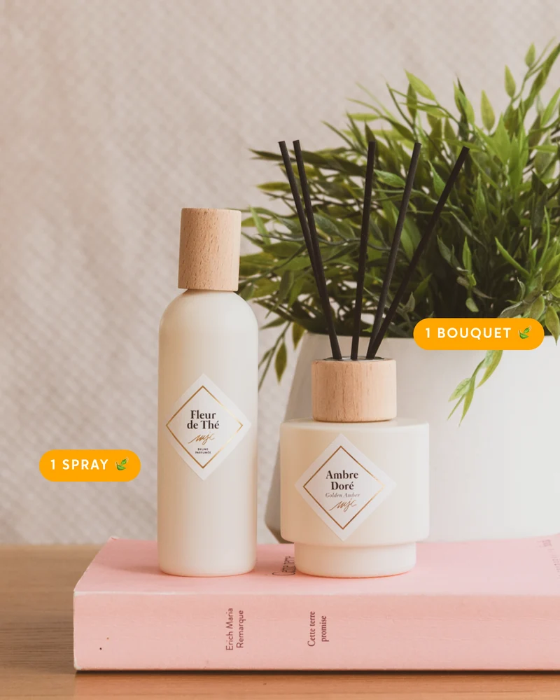 Duo spray et bouquet parfumés