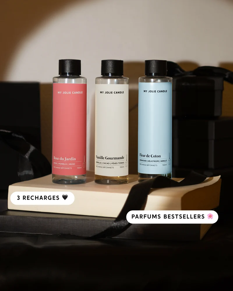 Trio bestsellers recharges pour bouquet