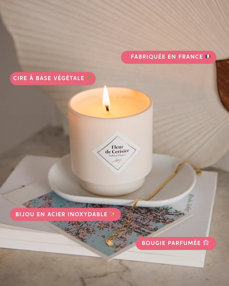 Coffret à composer Bougie bijou argenté