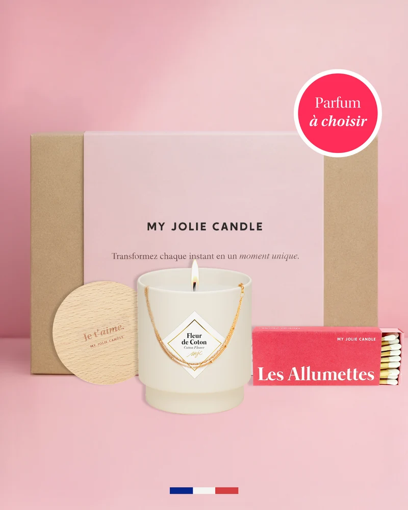 Coffret à composer Bougie bijou doré