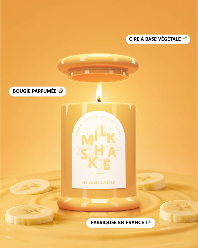 Bougie parfumée Milkshake