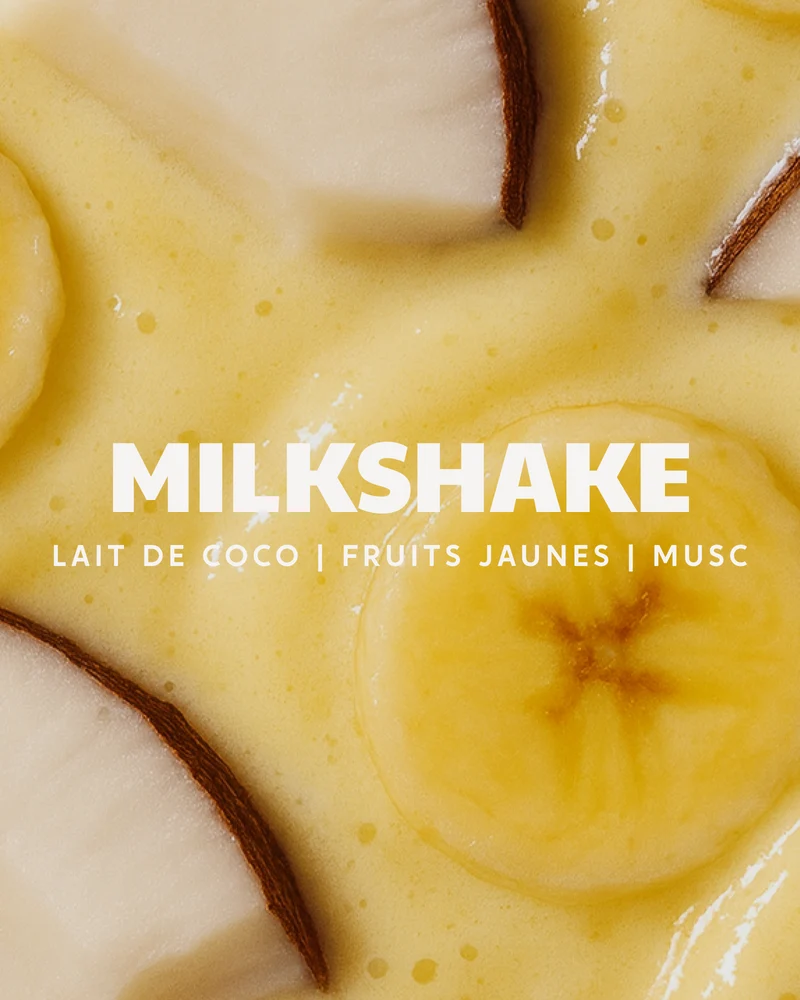 Bougie parfumée Milkshake