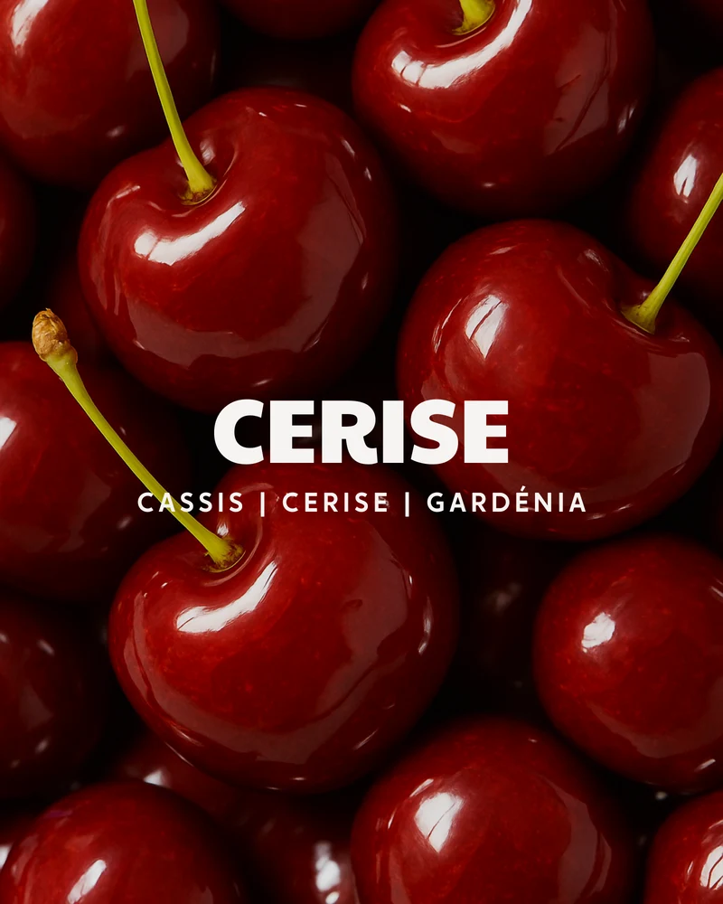 Bougie parfumée Cerise