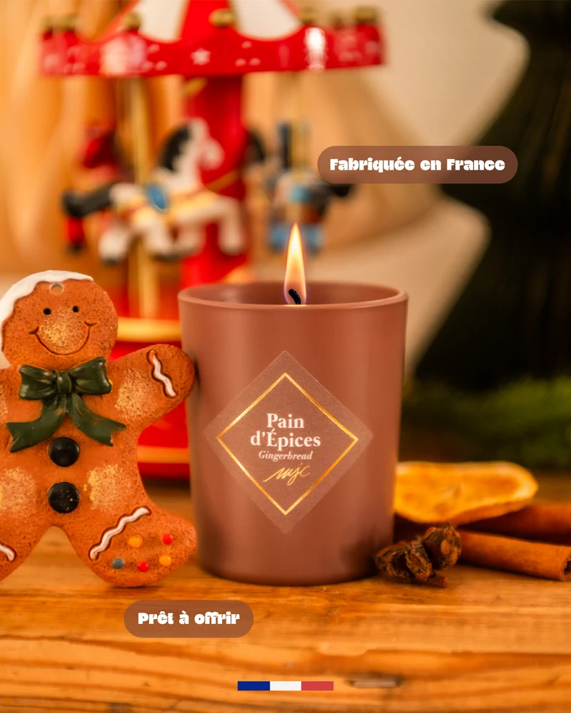Petite bougie parfumée Pain d'Epices