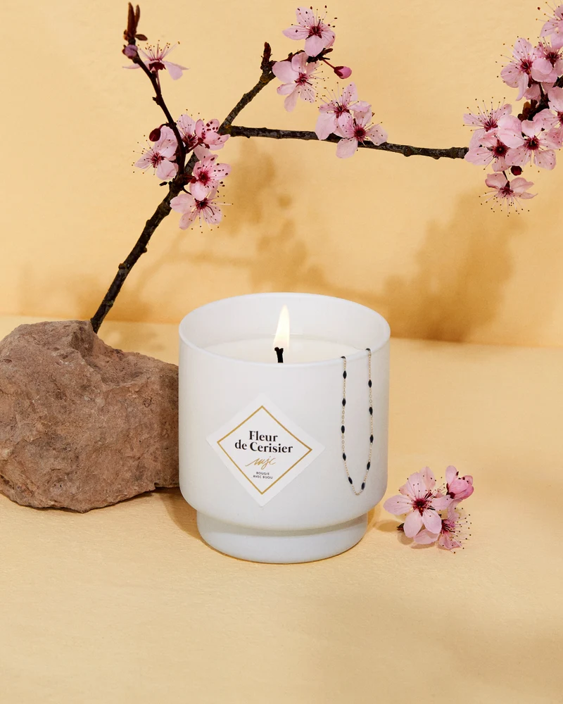 Bougie bijou Fleur de Cerisier