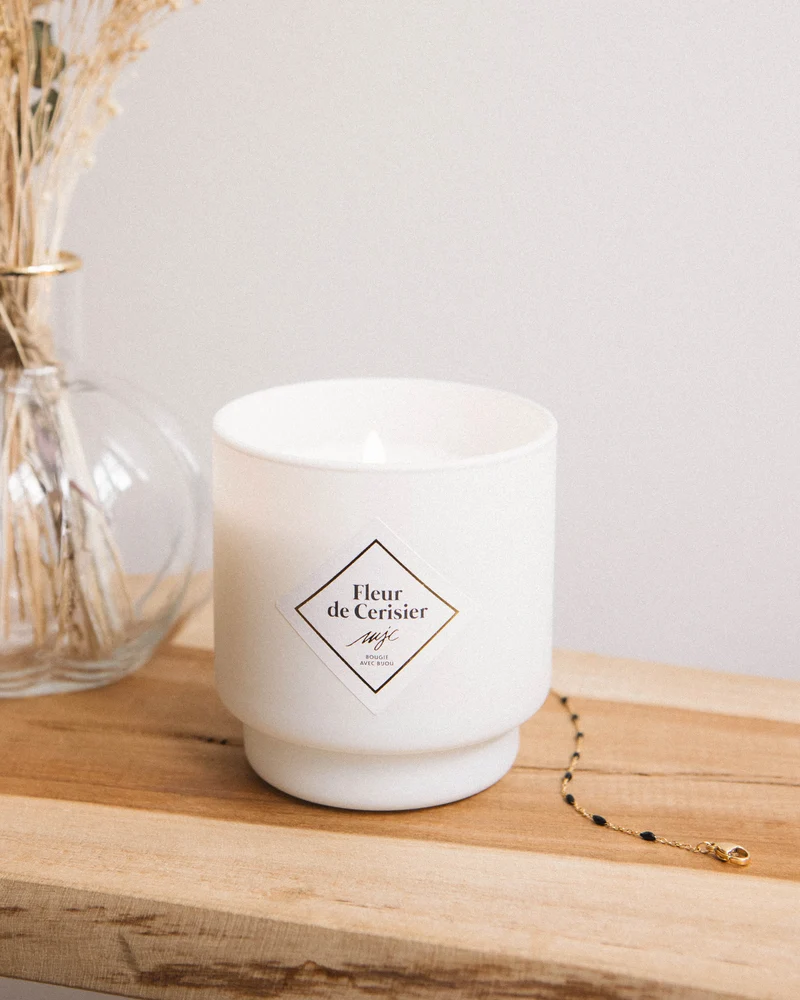 Bougie bijou Fleur de Cerisier