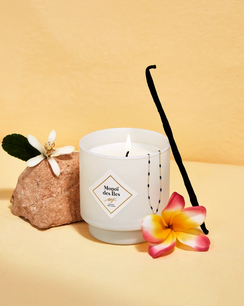 Bougie bijou Monoï des Îles