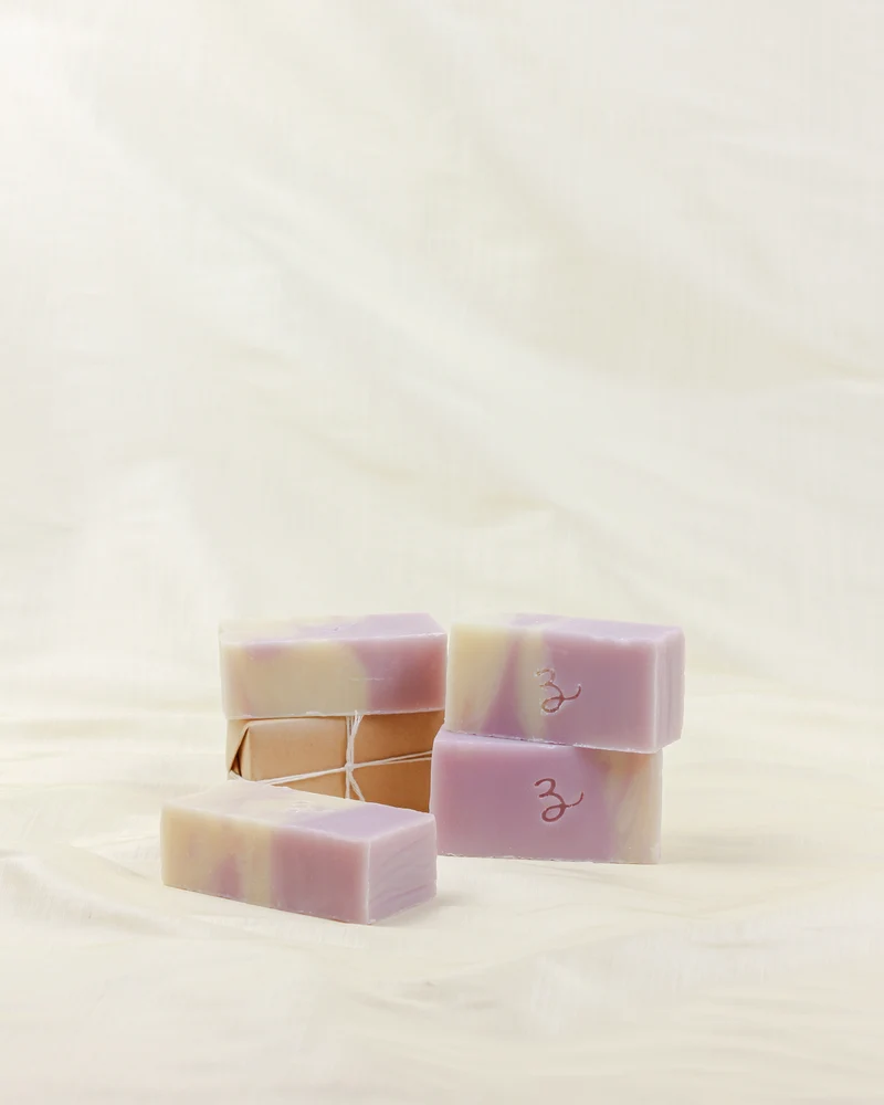 Savon en barre — Romarin & lavande