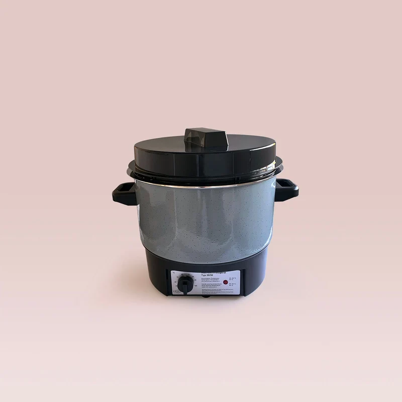 Fondoir électrique pour cire avec 6 récipients en aluminium T20