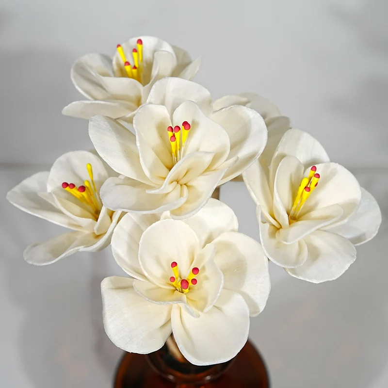 Tiges en rotin Fleur - 3 x 200 mm