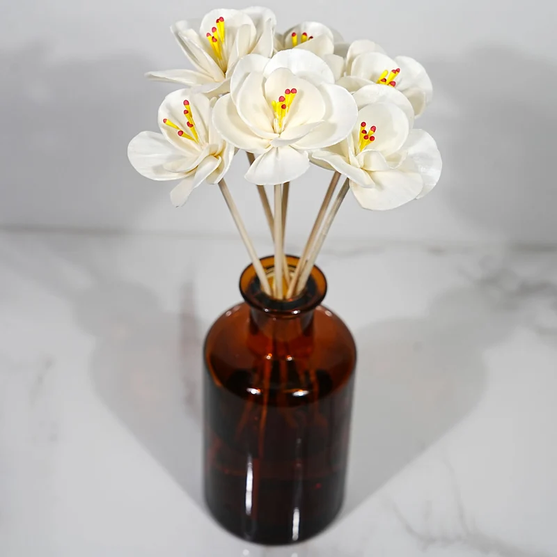 Tiges en rotin Fleur - 3 x 200 mm