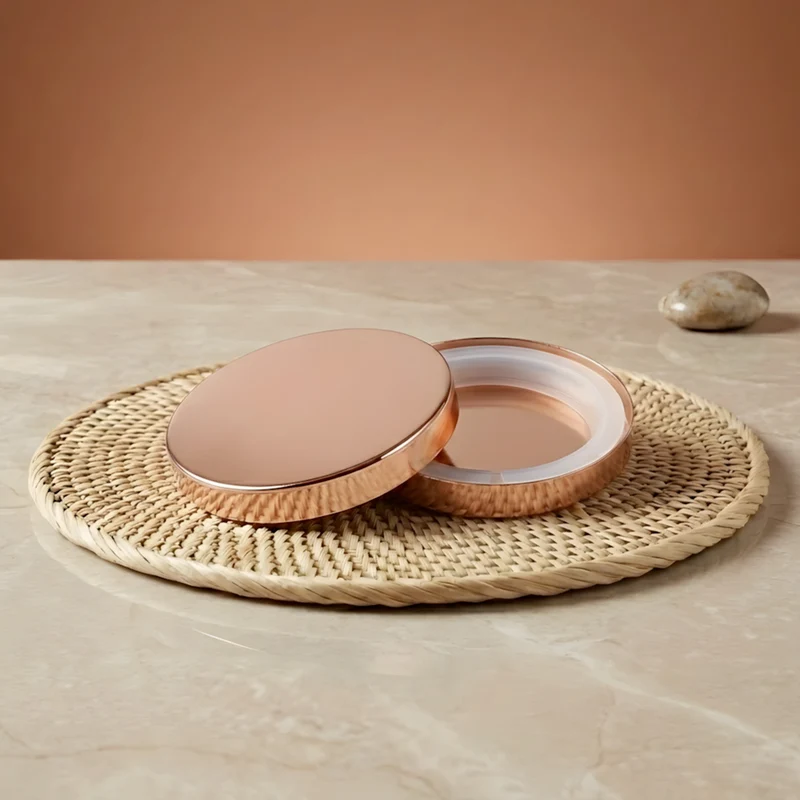 Couvercle métallisé Rose Gold