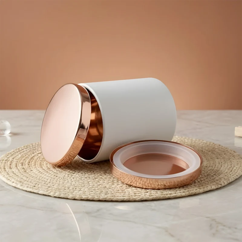 Couvercle métallisé Rose Gold
