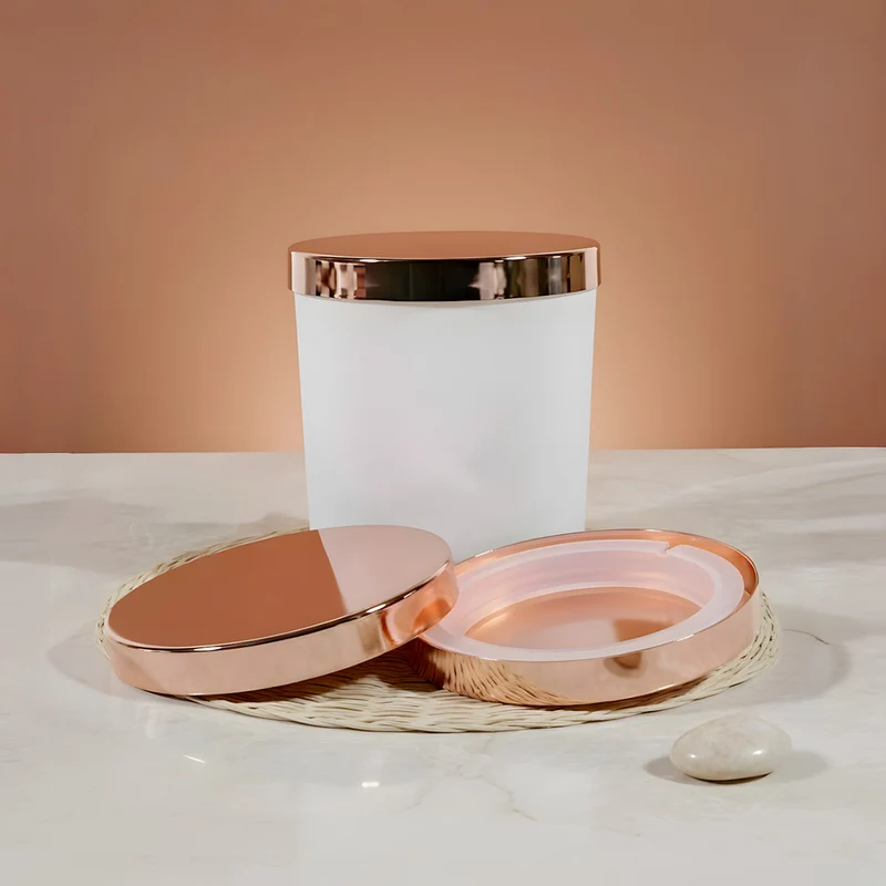 Couvercle métallisé Rose Gold