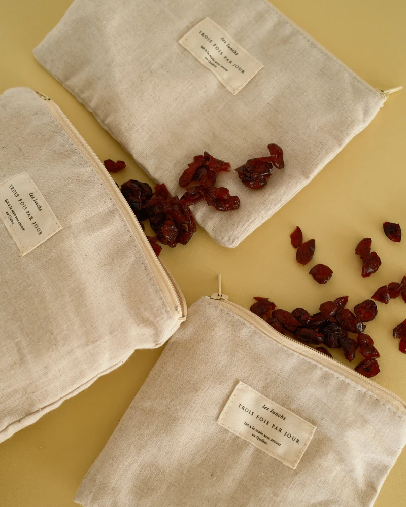 Trio de sac à collation