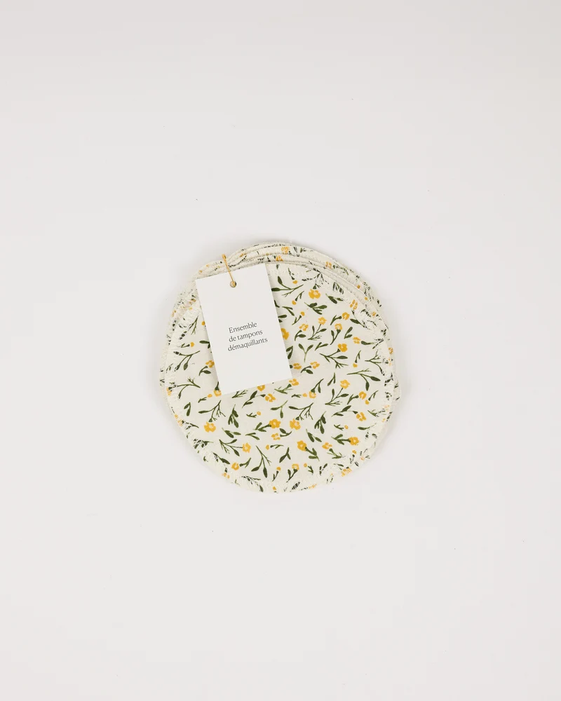 Ensemble de tampons démaquillants
