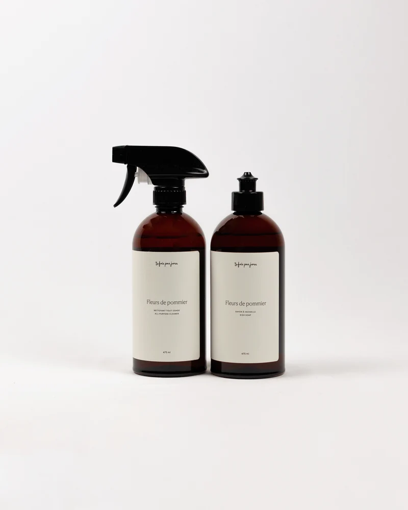 Duo | Nettoyant & concentré à vaisselle — Fleurs de pommier