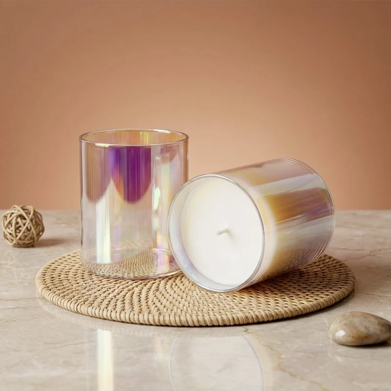Verre bougie Iridescent - 300 ml