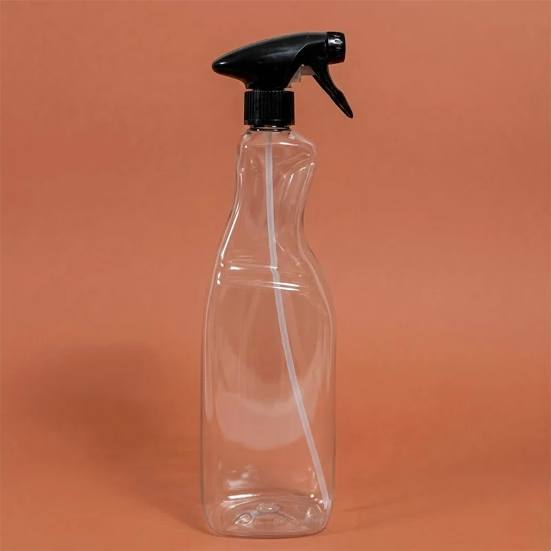 Flacon transparent avec Pulvérisateur - 1 L