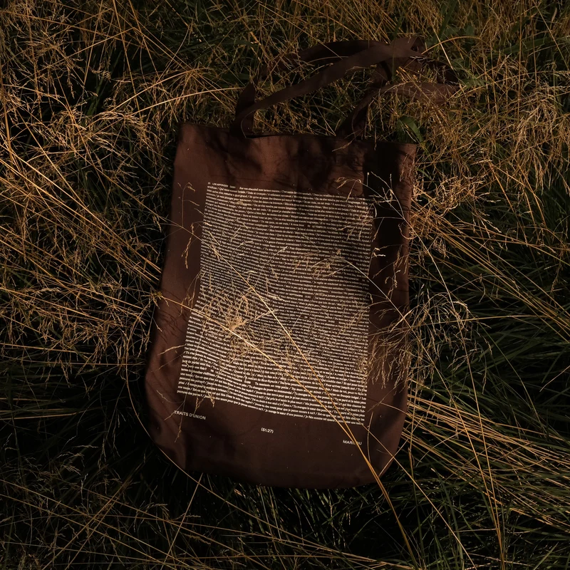 Sac réutilisable en coton