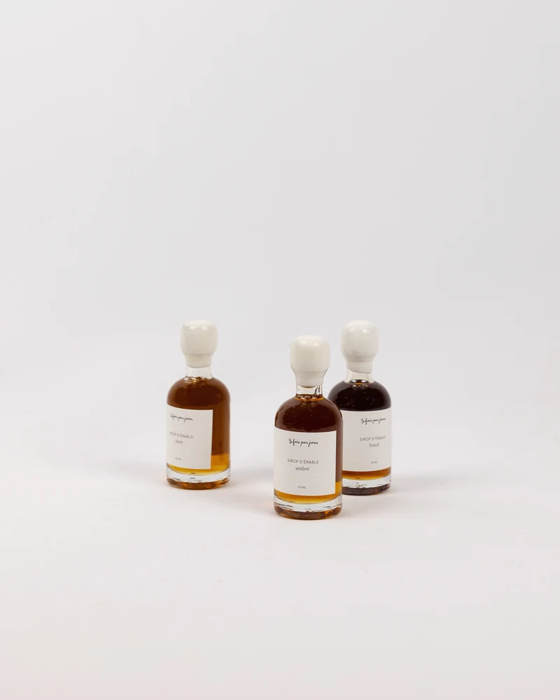 Coffret | Trio de sirop d'érable