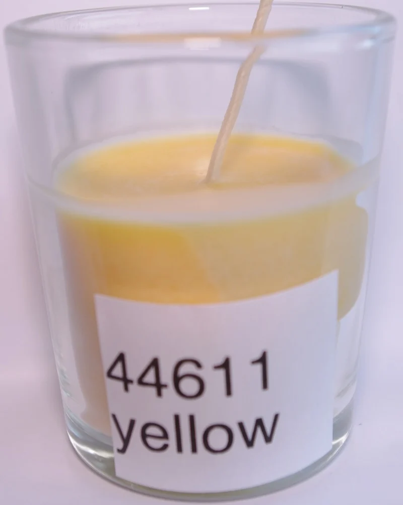 Colore Giallo, liquido, 100 % vegetale, per cera o per diffusori d'ambiente
