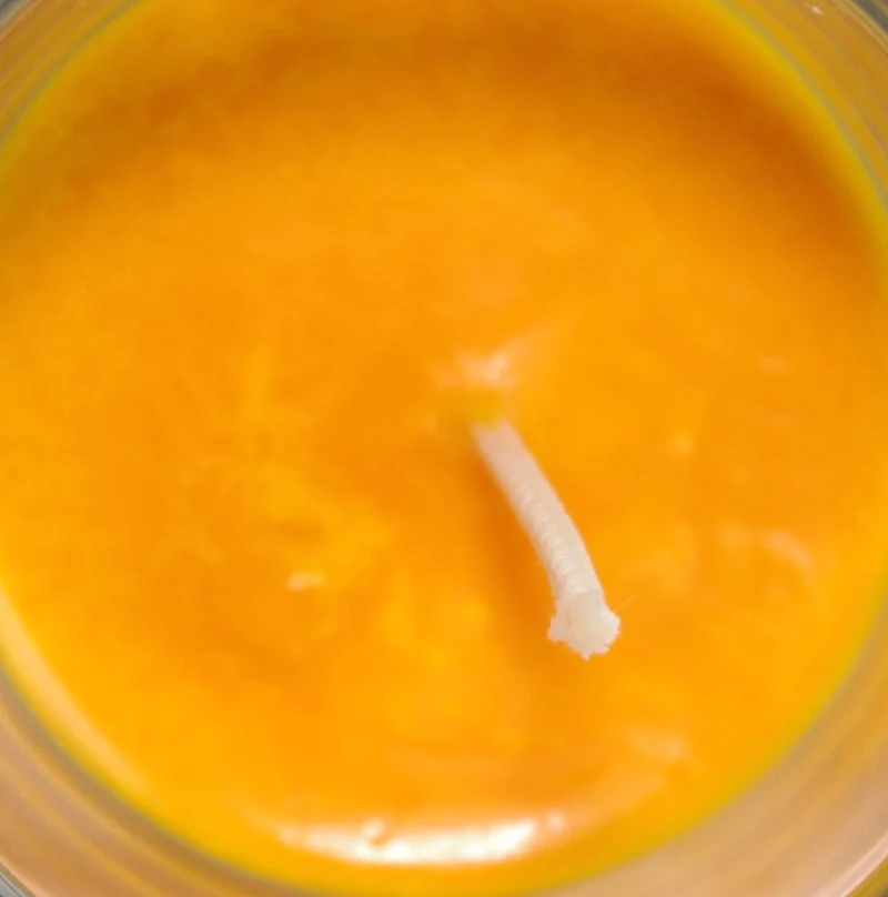Colore Arancio, liquido, 100 % vegetale, per cera e diffusore