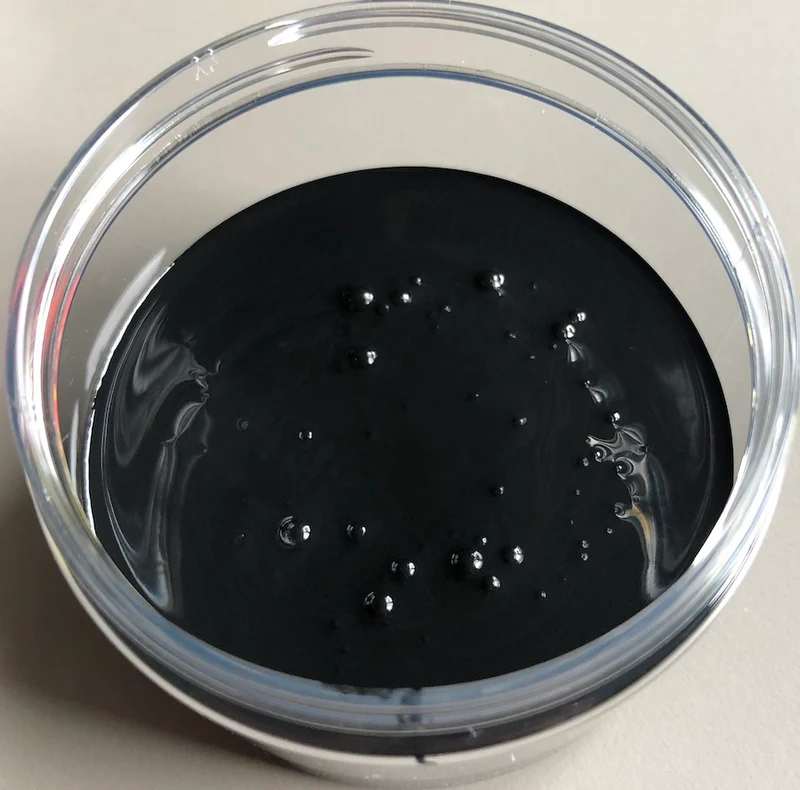Colore acrilico nero, a pennello per cera o per gesso (1290 24266)