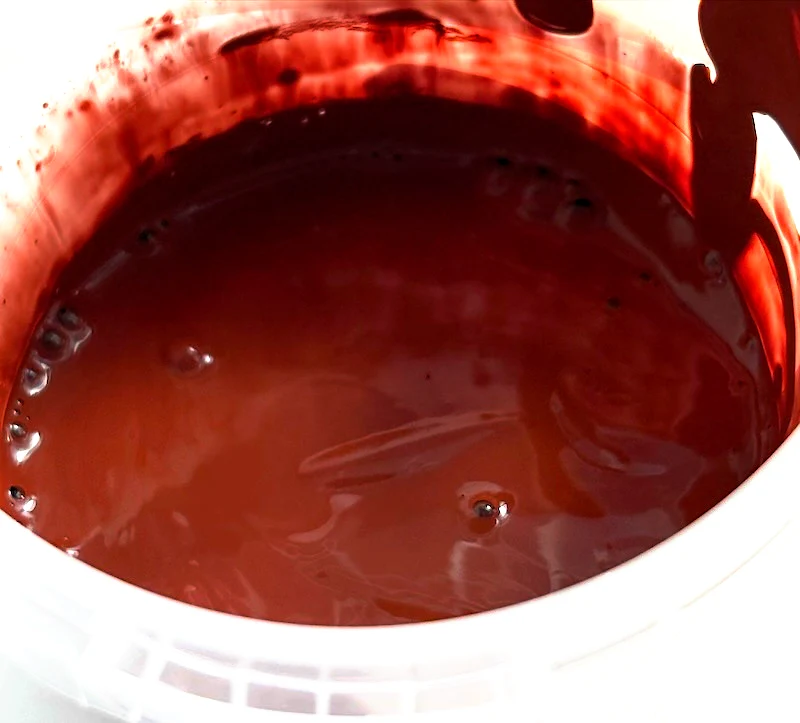 Colore acrilico marrone, a pennello, per cera o per gesso (1290 24264)