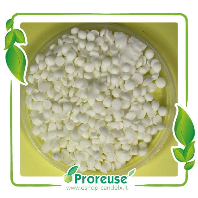 Cera di soia SP55 per candele nei bicchieri (PERLE)