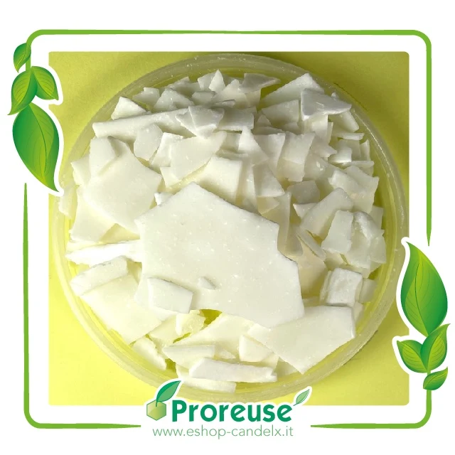 Cera di soia CARGILL NATUREWAX C3 in scaglie, per candele nei contenitori