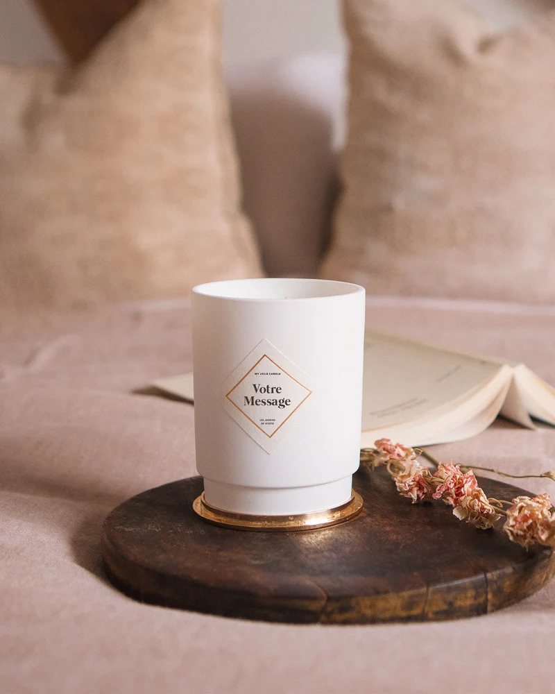 La Bougie Personnalisée Fleur de Thé