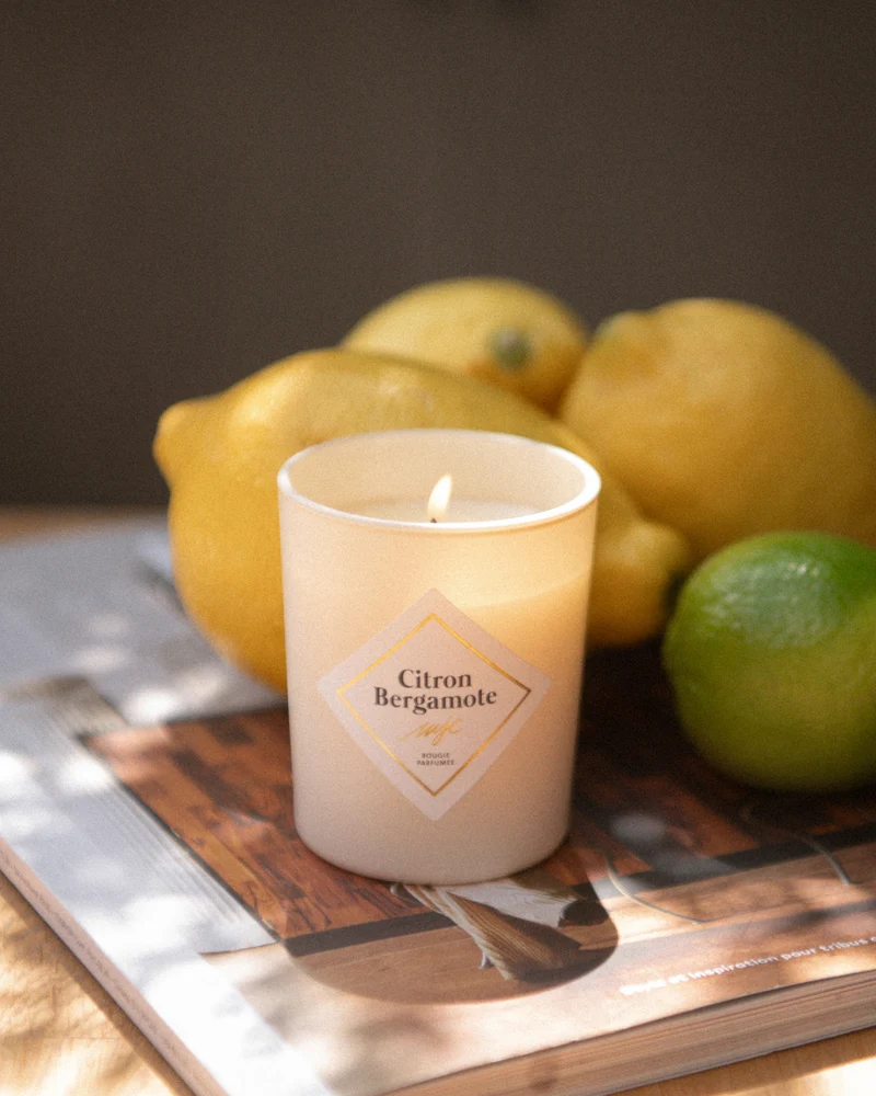 Petite bougie Citron Bergamote