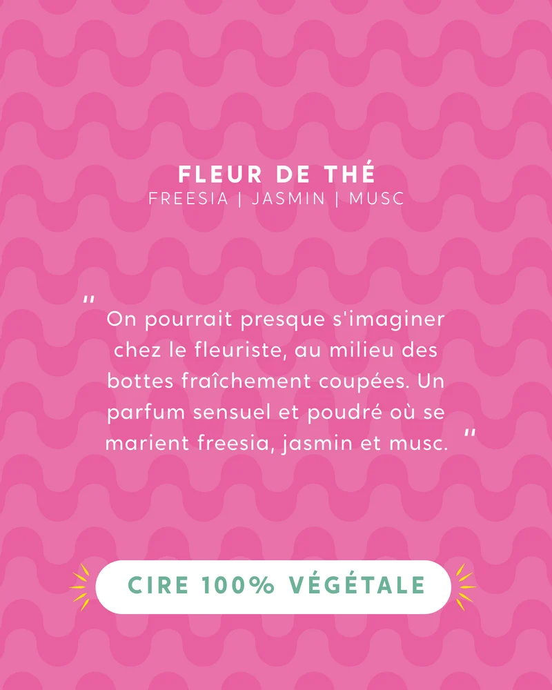 Bougie parfumée "Merci pour tout"