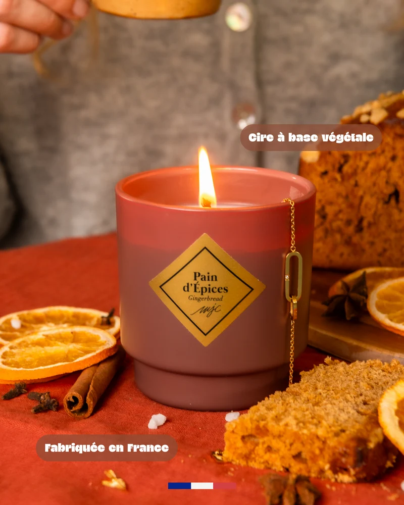 Bougies bijoux Noël 2025