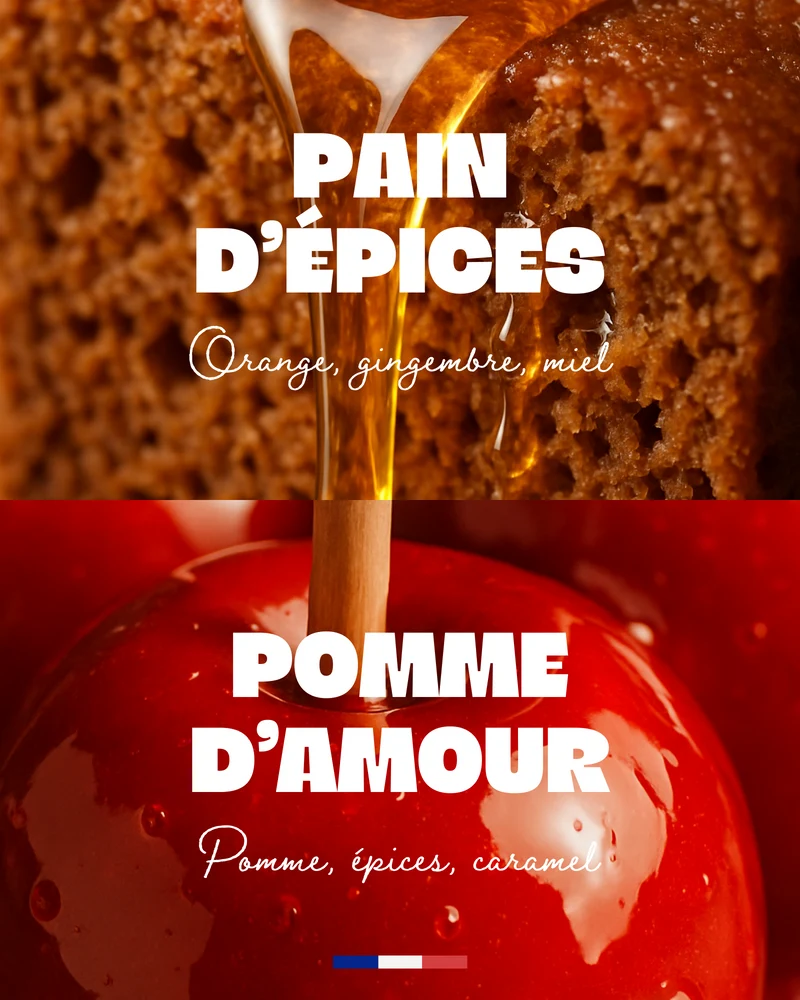 Petites bougies d'hiver
