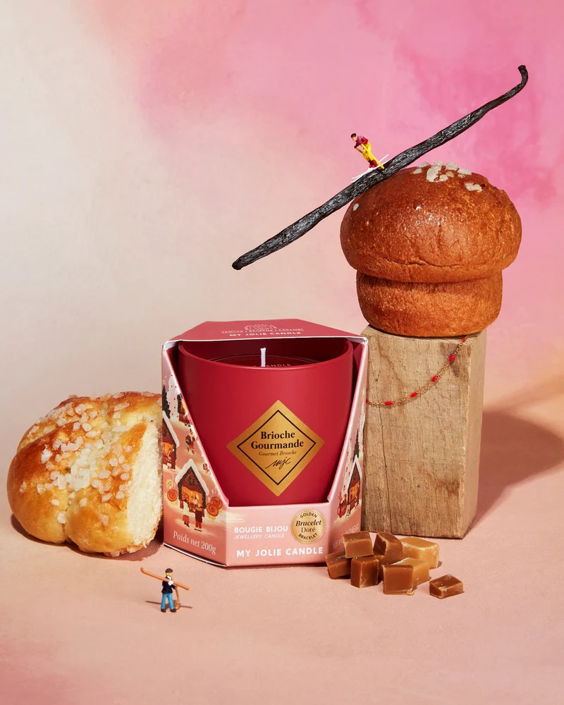 Bougie bijou Brioche Gourmande