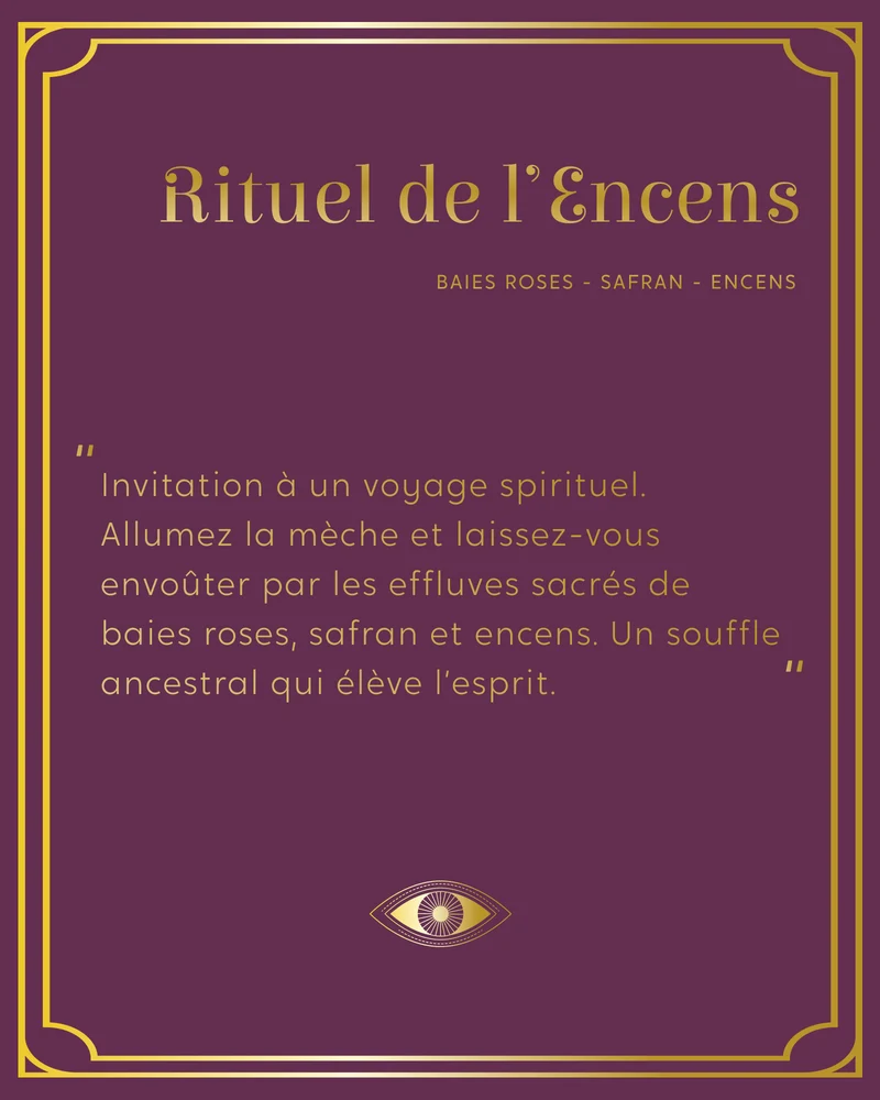 Bougie bijou Encens