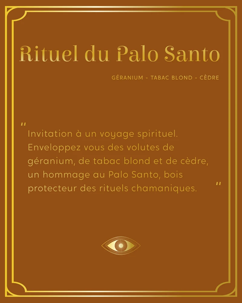 Bougie bijou Palo Santo