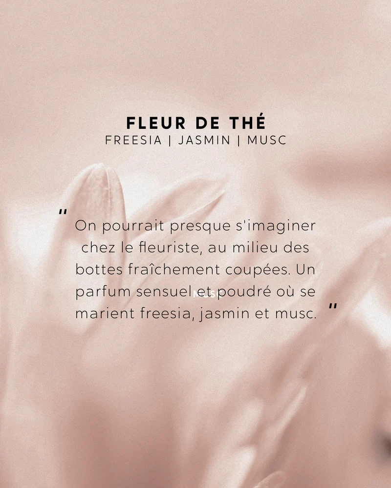 Recharge bouquet Fleur de Thé