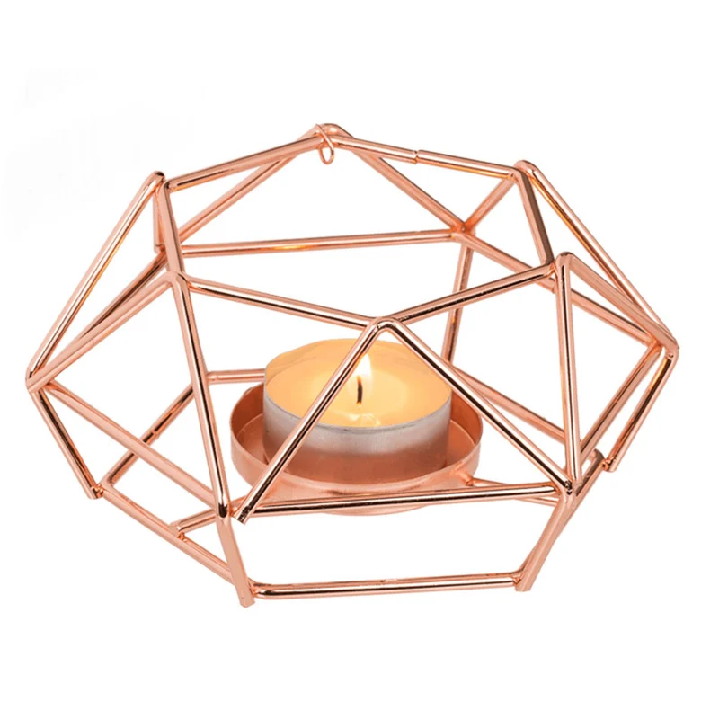 Brûle-parfum Fractal Rose Gold pour fondants de cire