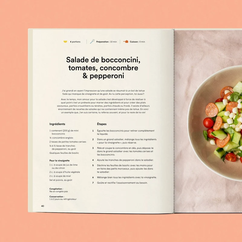 Le livre — Tes premières recettes (Tome 1)